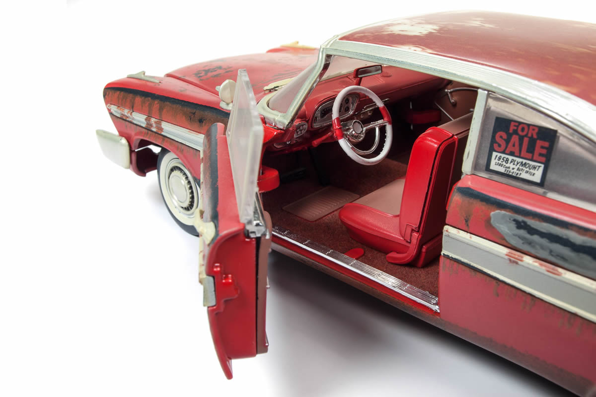 1:18 - Christine / 1958 Plymouth Fury (Dirty Version)
