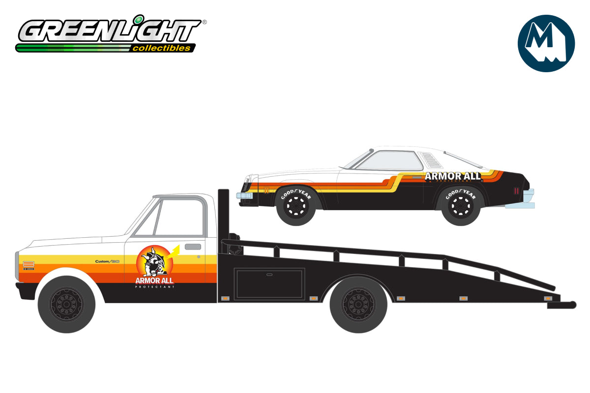 1972 Chevrolet C-30 Ramp Truck with 1976 Chevrolet Chevelle Laguna / Armor All