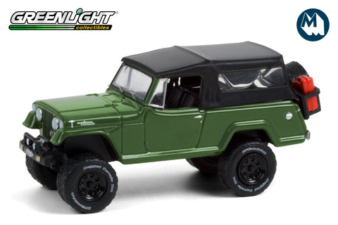 1968 Jeep Jeepster Commando with Soft Top and Off-Road Parts (Dark Green)