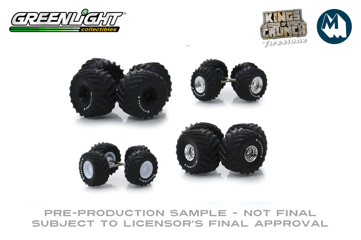 Greenlight Kings of Crunch (Firestone) Wheel & Tyre Pack