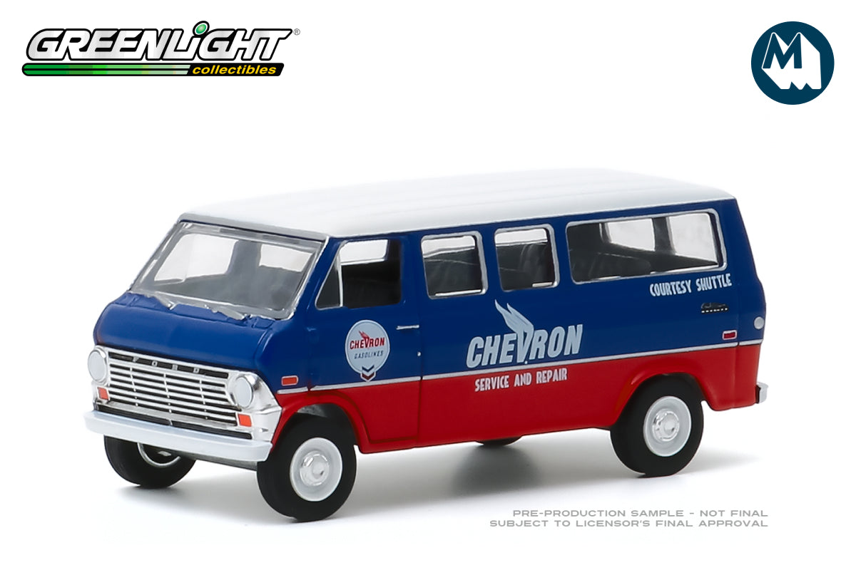 1970 Ford Club Wagon - Chevron Service & Repair Courtesy Shuttle