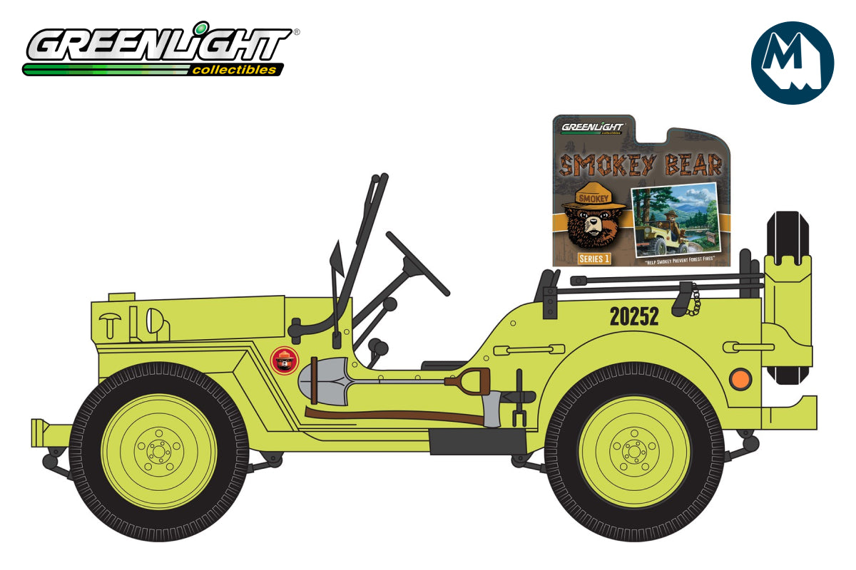 1942 Willys MB Jeep "Help Smokey Prevent Forest Fires"