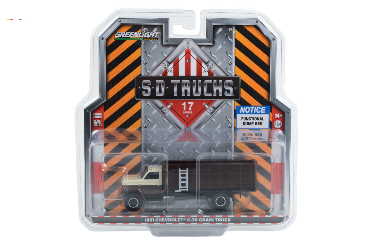 1981 Chevrolet C-70 Grain Truck - Brown Cab with Brown Bed