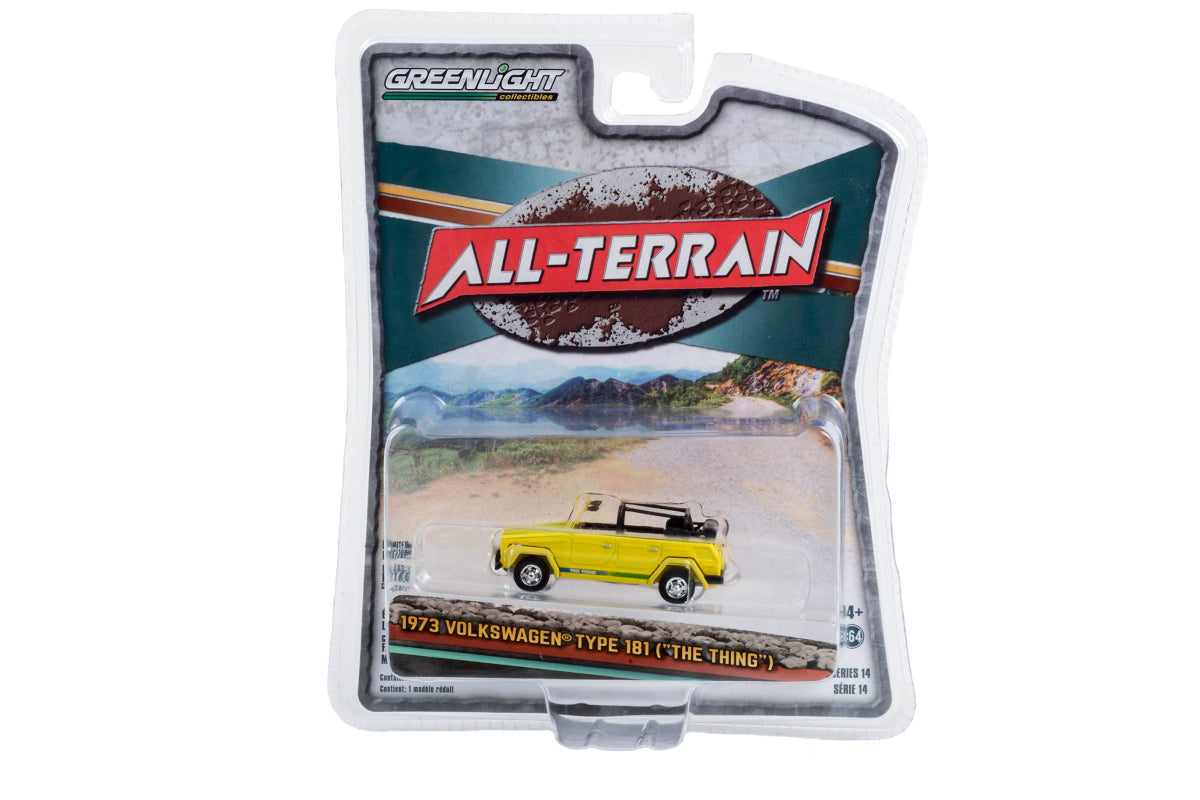 1973 Volkswagen Thing (Type 181) "The Thing" (Yellow with Blue and Green Strobe Stripes)