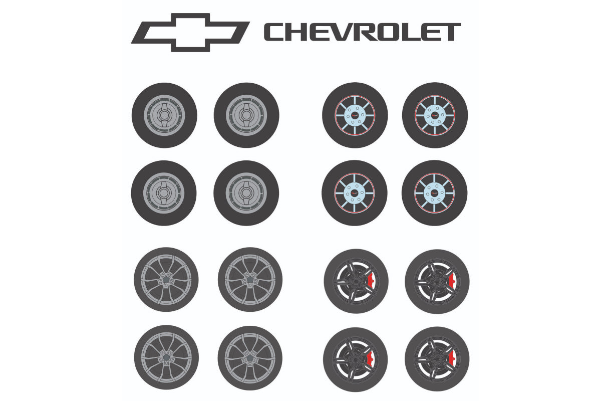 Greenlight Chevrolet Corvette Wheel & Tyre Pack