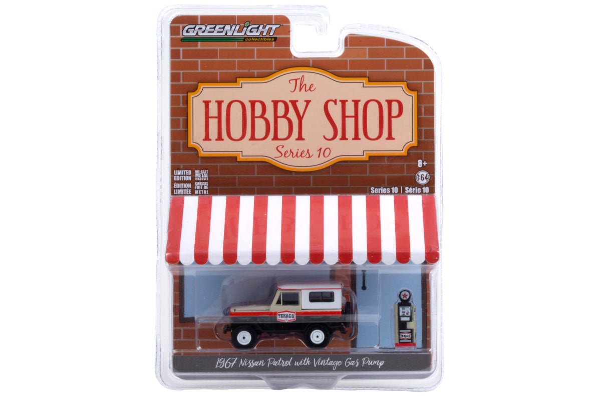 1967 Nissan Patrol - Texaco with Vintage Texaco Gas Pump