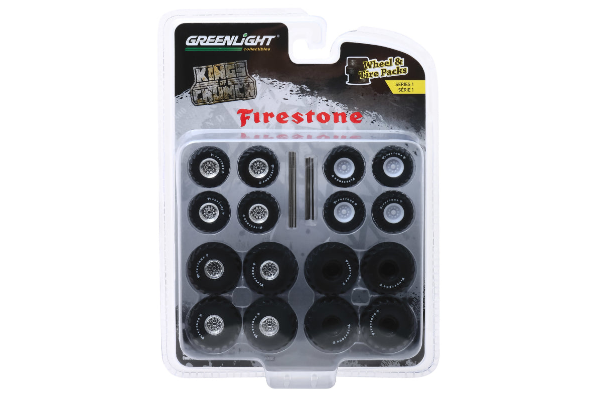 Greenlight Kings of Crunch (Firestone) Wheel & Tyre Pack