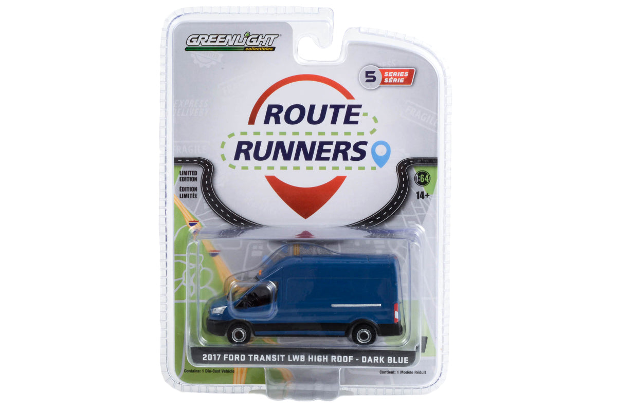 2017 Ford Transit LWB High Roof (Dark Blue)