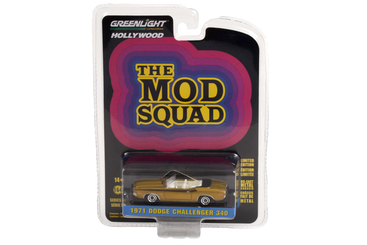 The Mod Squad / 1971 Dodge Challenger 340 Convertible (Gold)