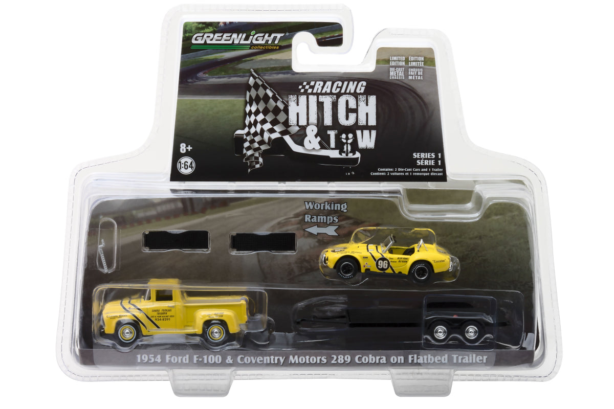 1954 Ford F-100 / Coventry Motors 289 Cobra Walnut Creek / Flatbed Trailer