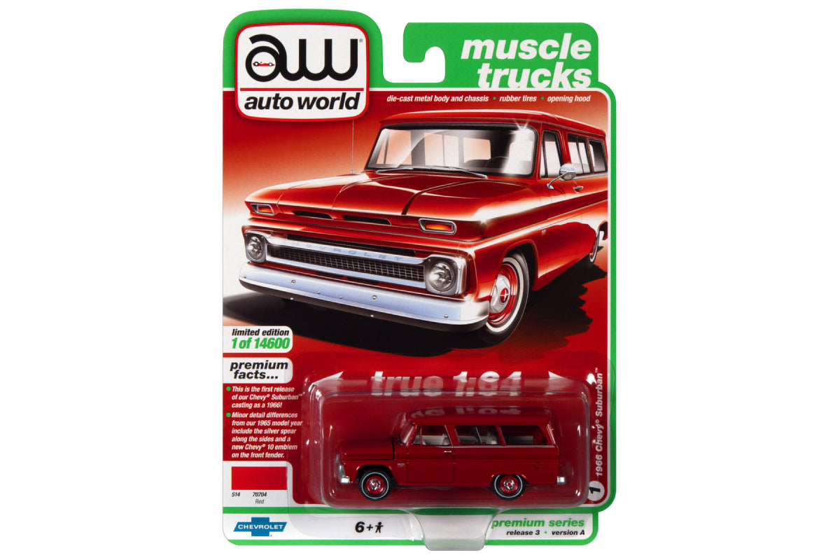 1966 Chevrolet Suburban (514 Red)