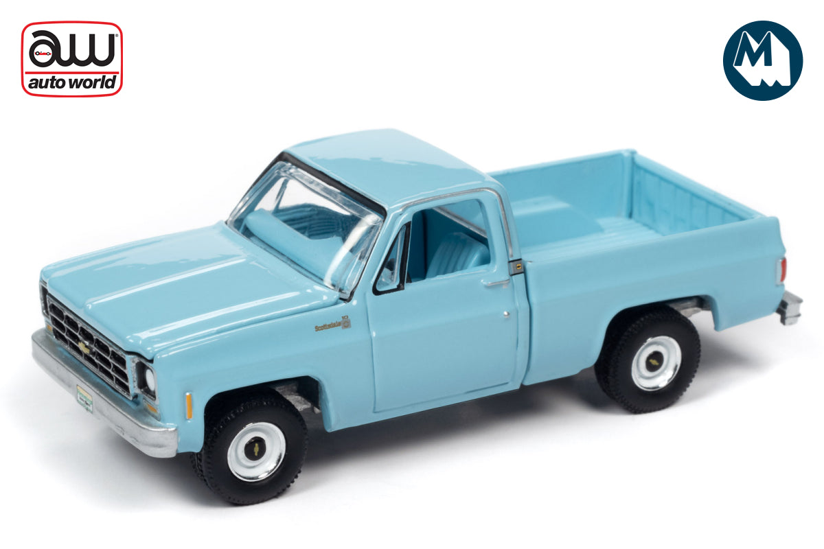 1979 Chevy C10 Scottsdale Fleetside (Light Blue)
