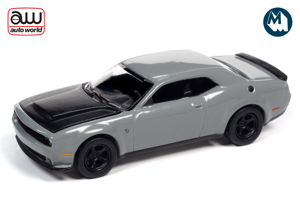 2018 Dodge Challenger Demon (Destroyer Grey w/Flat Black Hood)