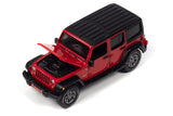 2018 Jeep Wrangler Unlimited Sahara (Firecracker Red w/Black Flat Roof)