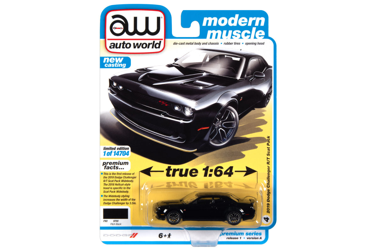 2019 Dodge Challenger R/T Scat Pack (Pitch Black)