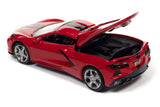 2020 Chevrolet Corvette (Torch Red with Twin Black Stripes)