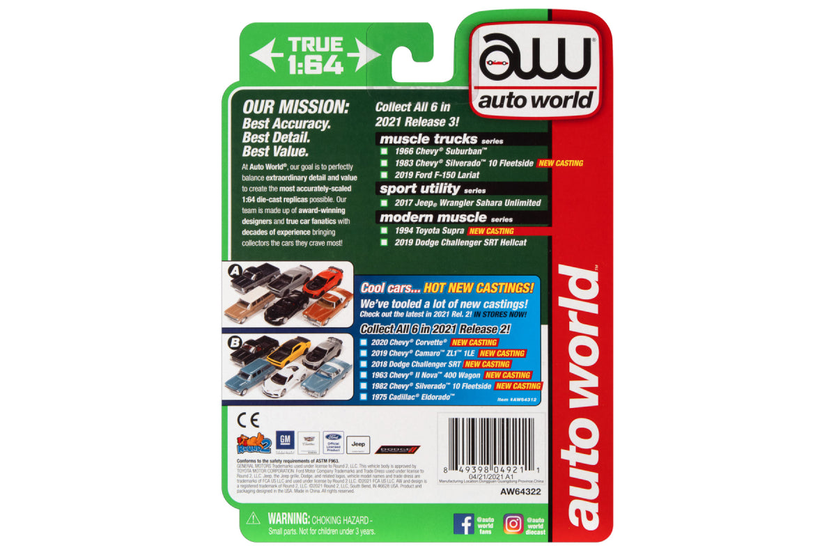 2019 Dodge Challenger Hellcat (indigo Blue)