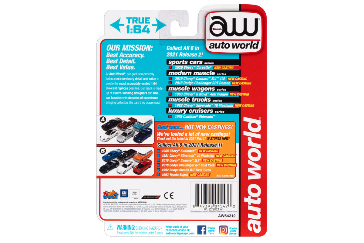 2018 Dodge Challenger Demon (Destroyer Grey w/Flat Black Hood)