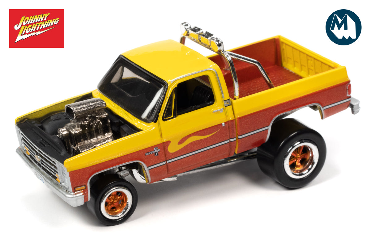 1985 Chevrolet Silverado / Zingers (Sunflower Yellow & Root Beer Metallic)