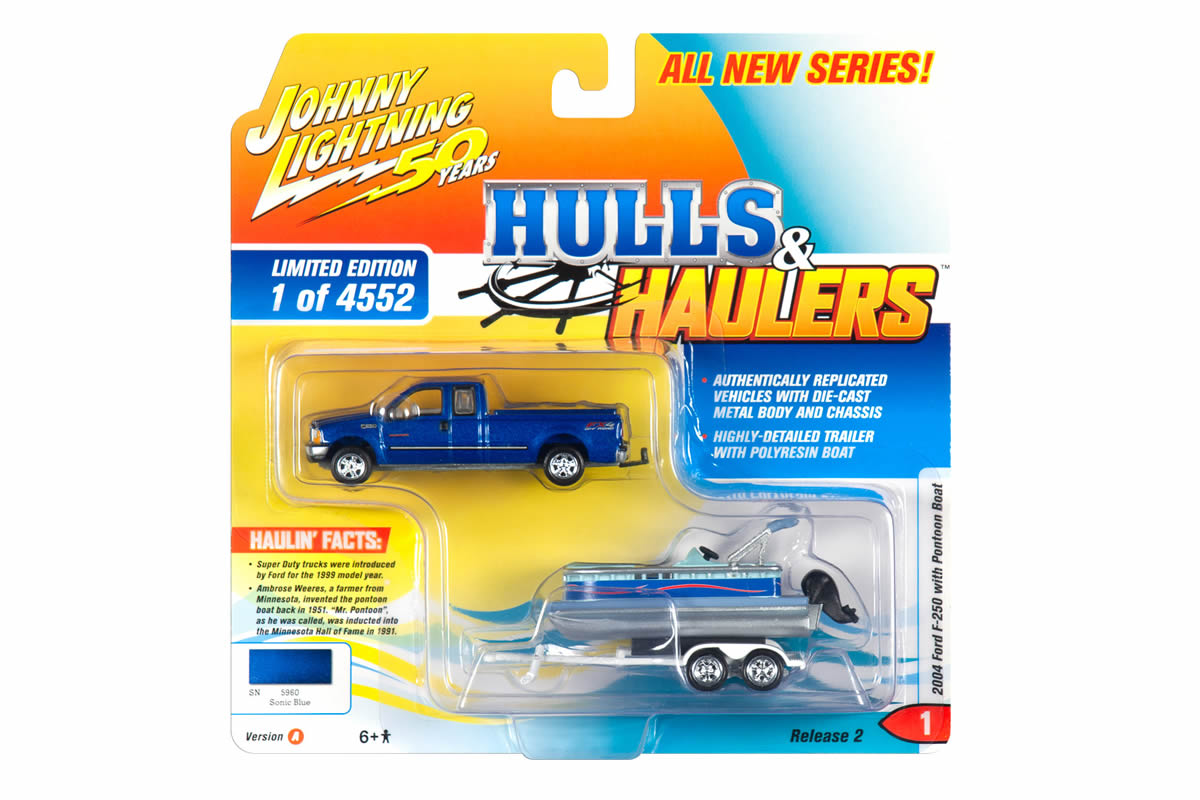 2004 Ford F-250 Truck with Pontoon Boat