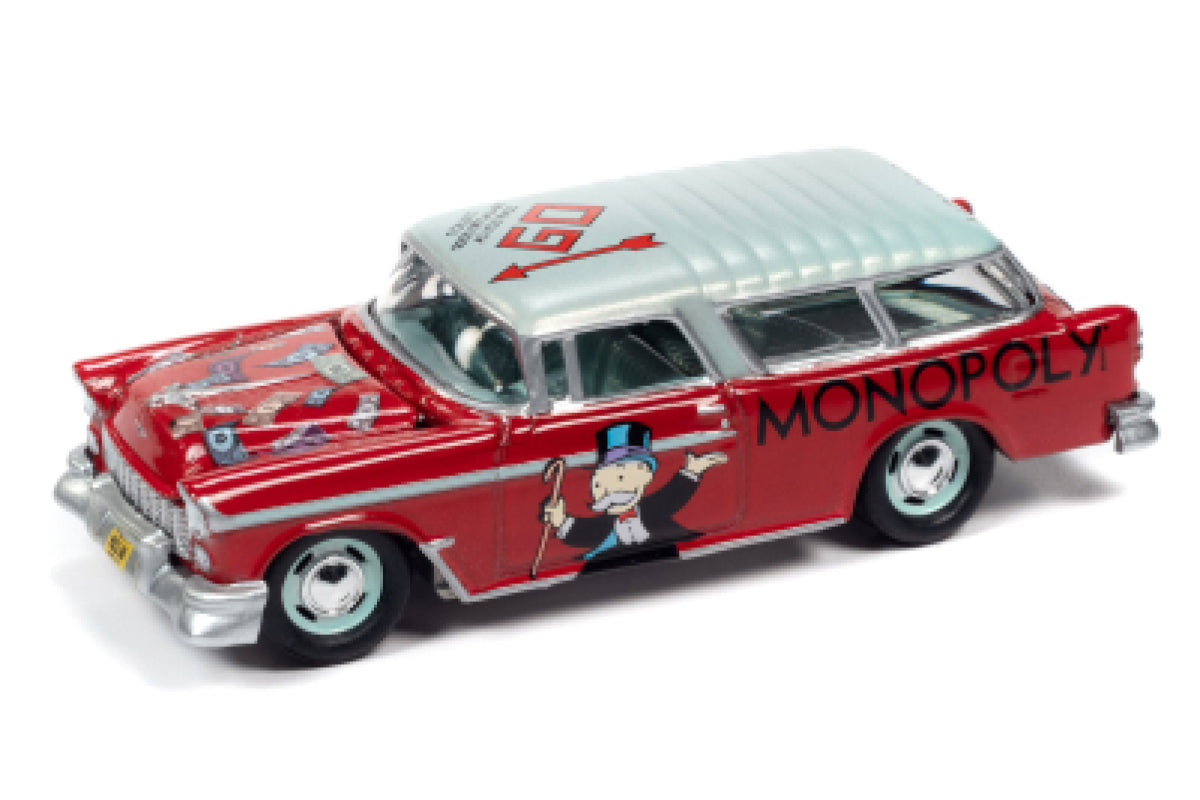 1955 Chevy Nomad & Token / Monopoly (Pass Go)