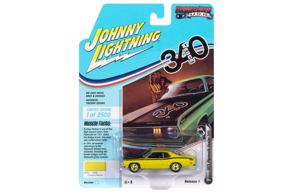 1971 Plymouth Duster 340 (Curious Yellow)