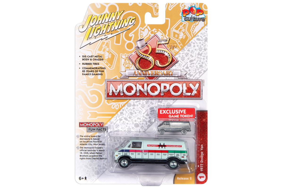 1977 Dodge Van & Token / Monopoly