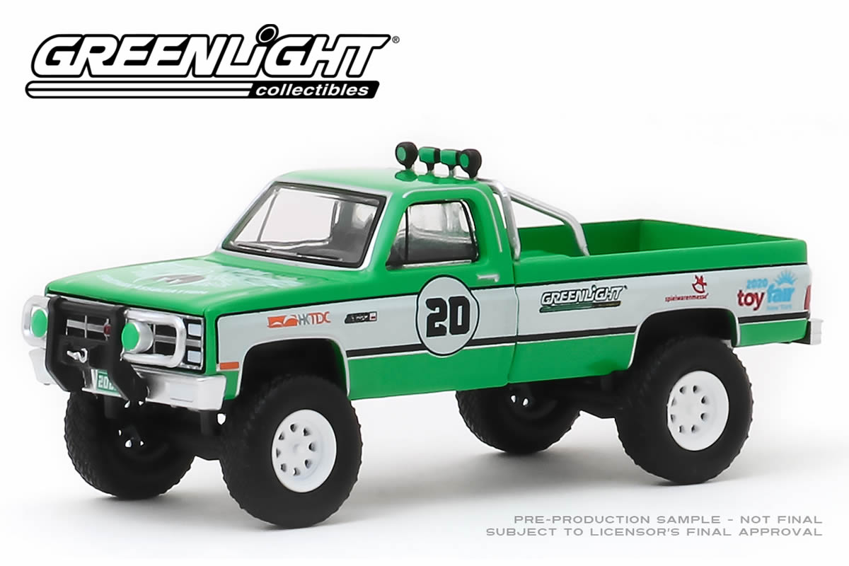 1981 GMC K-2500 - #20 GreenLight Stuntman Association - 2020 GreenLight Trade Show Exclusive