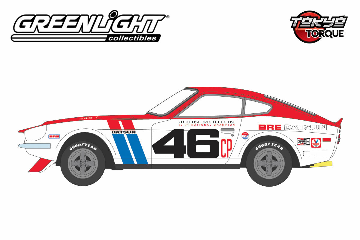 1970 Datsun 240Z - #46 Brock Racing Enterprises (BRE) - John Morton