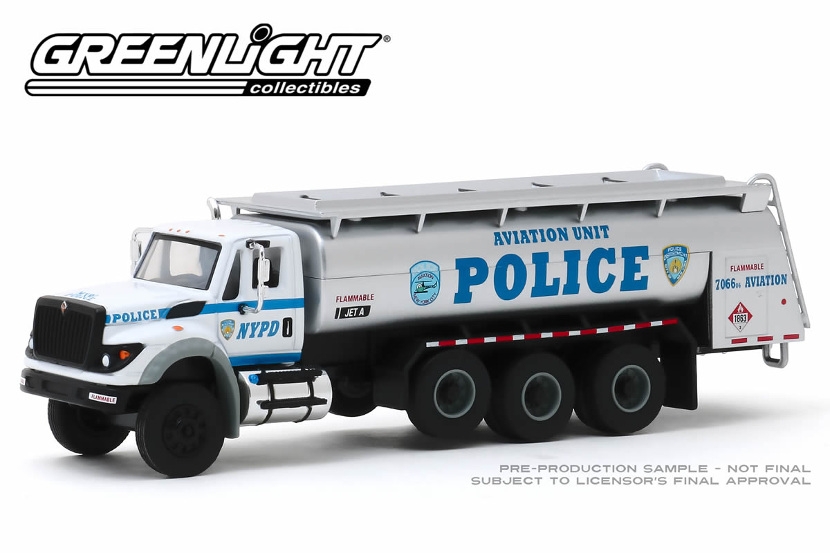 2018 International WorkStar Tanker Truck - New York City Police Dept (NYPD) Aviation Unit