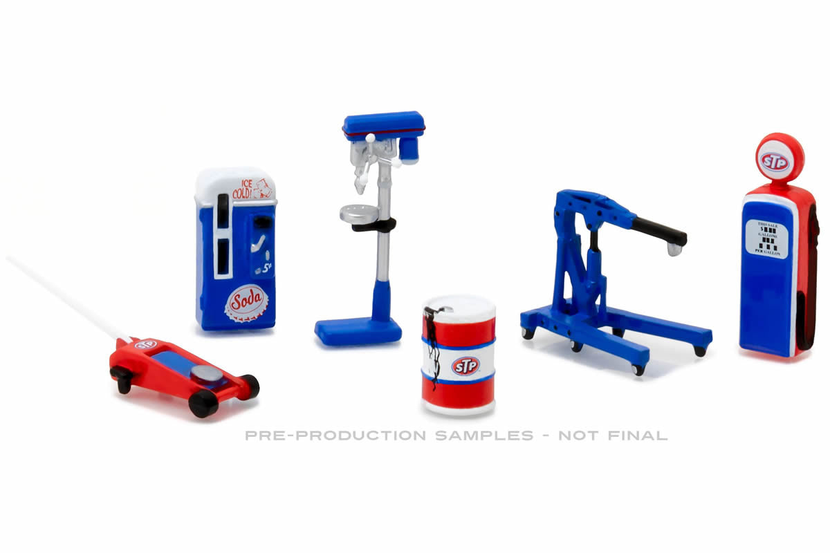 1:64 Garage Shop Tools - STP