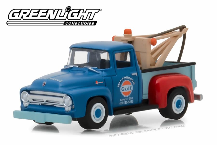 1956 Ford F-100 Tow Truck / Mel’s Garage Gulf Oil