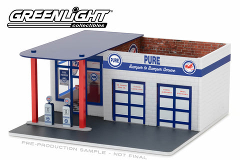 Vintage Gas Station Pure Oil (Series 3)