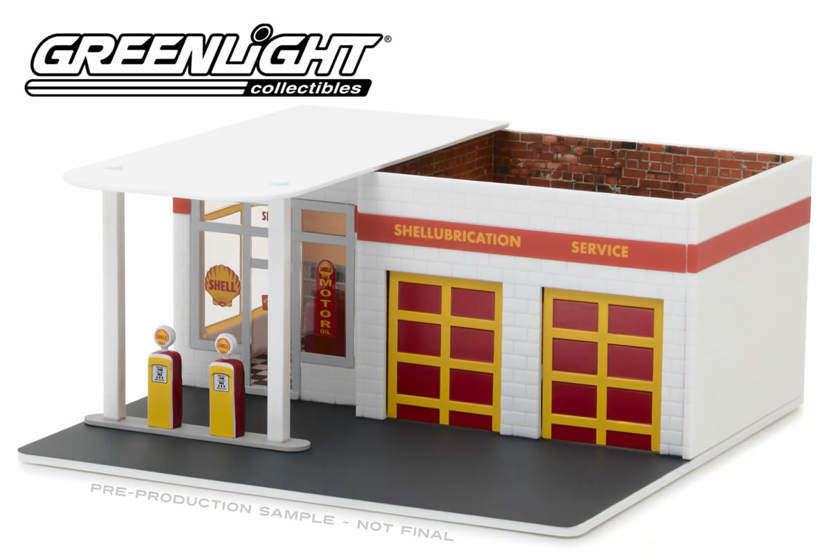 Vintage Gas Station Shell Oil (Series 2)