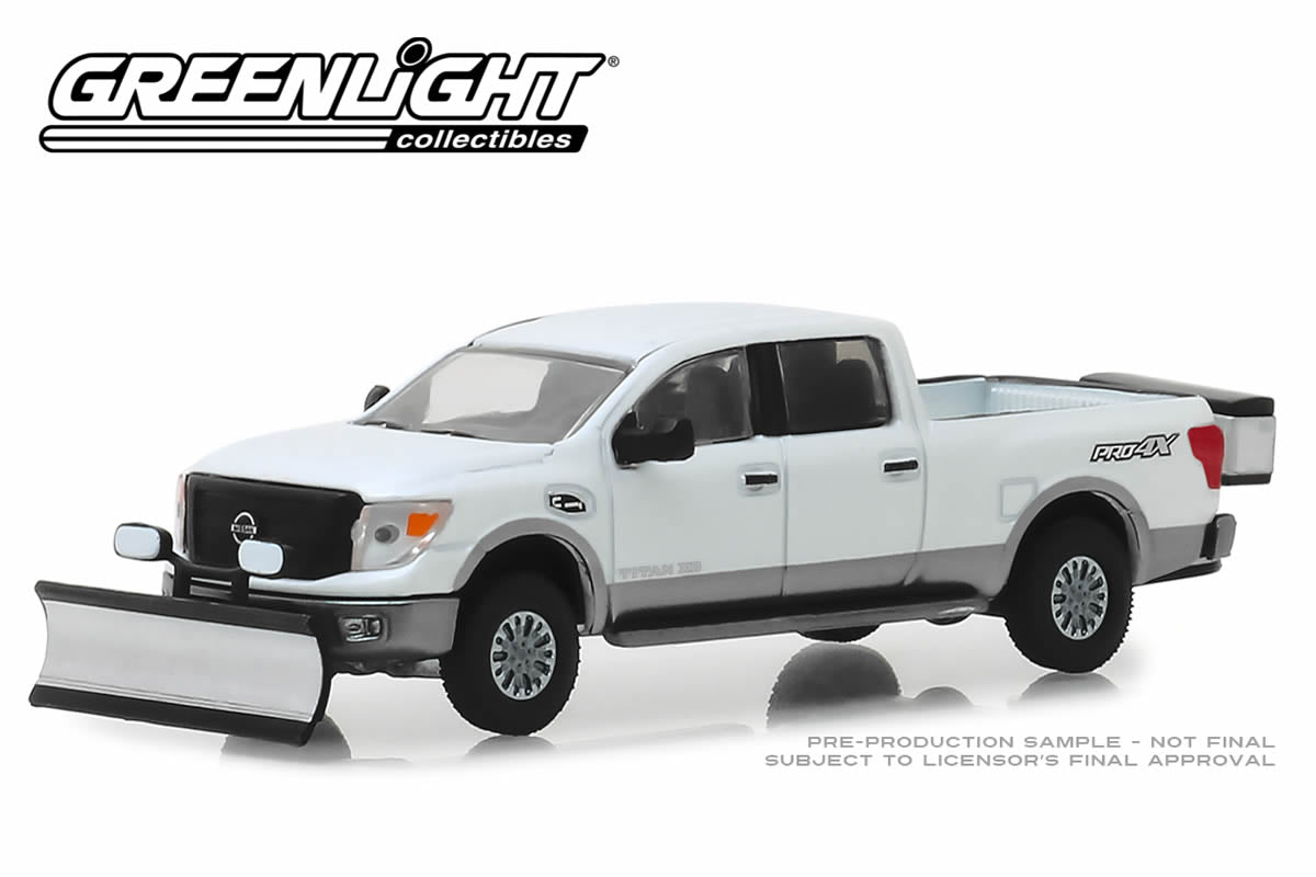 2018 Nissan Titan XD Pro-4X with Snow Plow and Salt Spreader