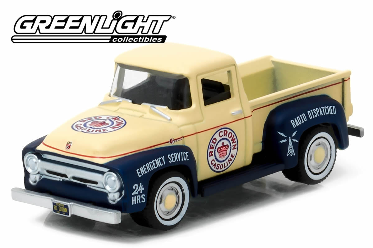 1956 Ford F-100 - Red Crown Gasoline