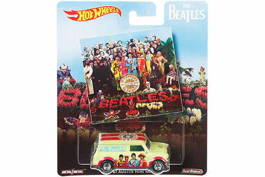 Hot Wheels Pop Culture 2017 Mix 2 The Beatles / ’67 Austin Mini Van - Sgt. Pepper’s Lonely Hearts Club Band