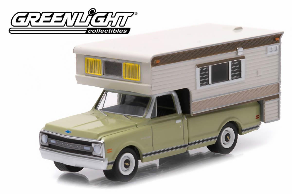 1969 Chevy C10 Cheyenne with Large Camper