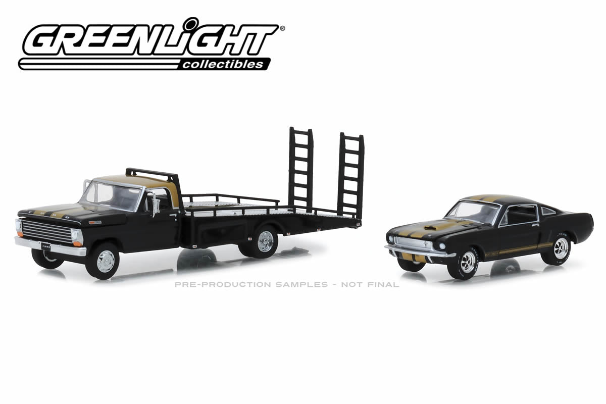 1968 Ford F-350 Ramp Truck with 1966 Shelby Mustang GT350H
