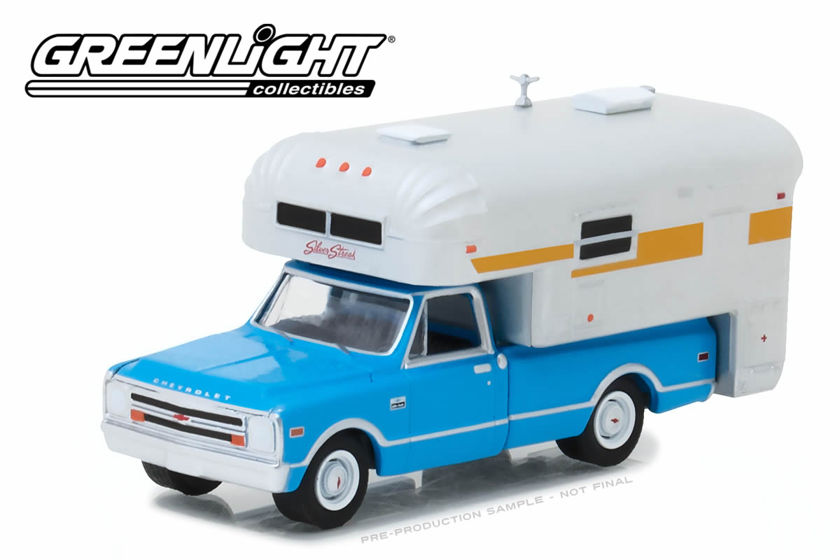 1968 Chevy C10 Cheyenne with Silver Streak Camper