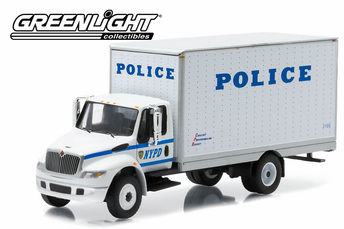 2013 International Durastar Box Van New York City Police Dept