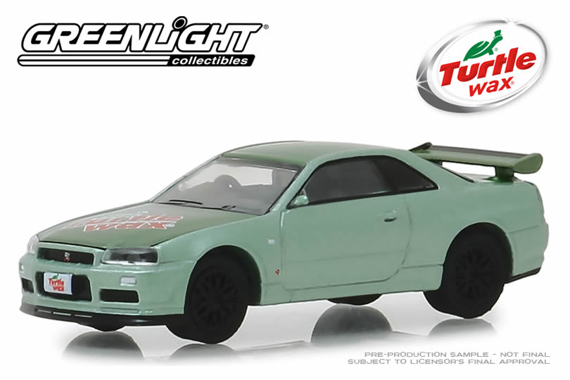2000 Nissan Skyline GT-R (R34) - Two-Tone Green (Turtle Wax)
