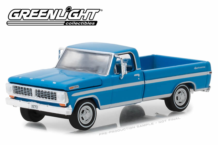 1970 F-100 Explorer Special (Long Bed) - Grabber Blue