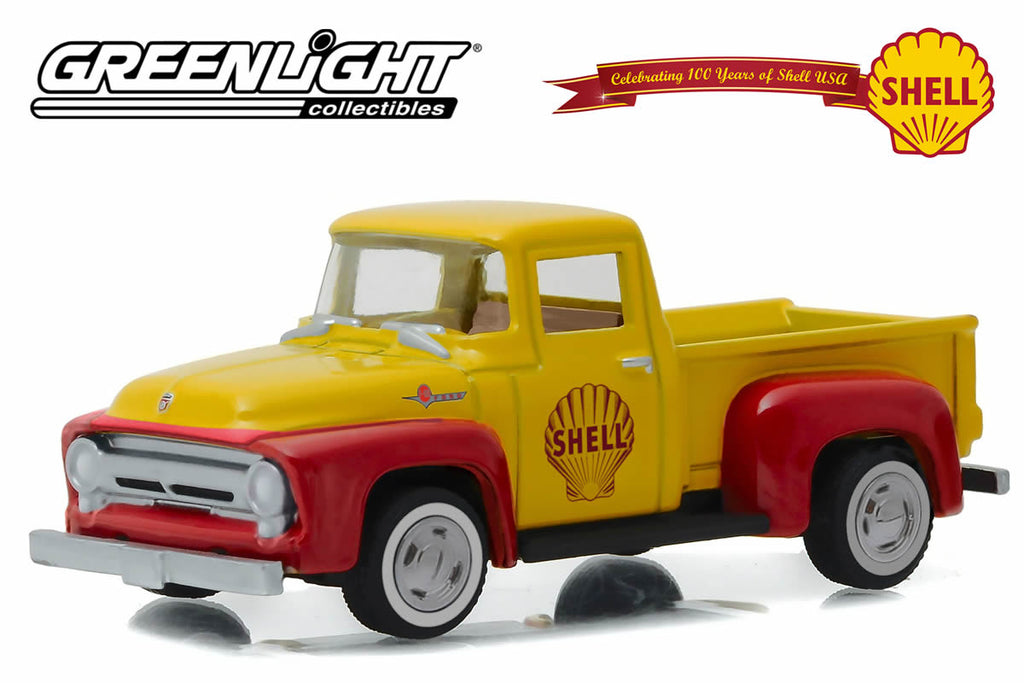 Greenlight Anniversary Collection 4 1956 Ford F 100 Shell Oil Modelmatic