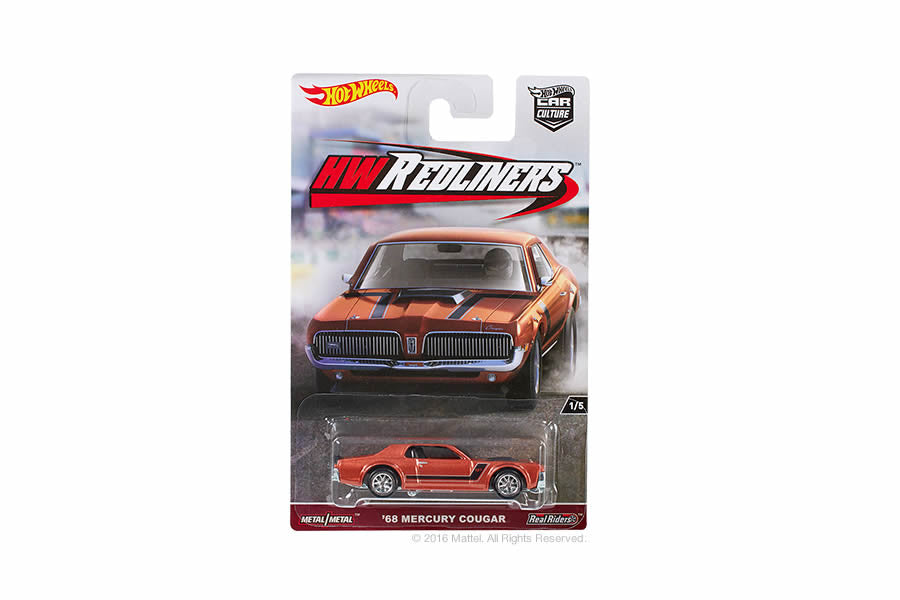 Hot Wheels Car Culture Redliners '68 Mercury Cougar – Modelmatic