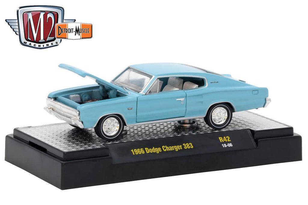 M2 Machines / Detroit Muscle 42 / 1966 Dodge Charger 383 – Modelmatic