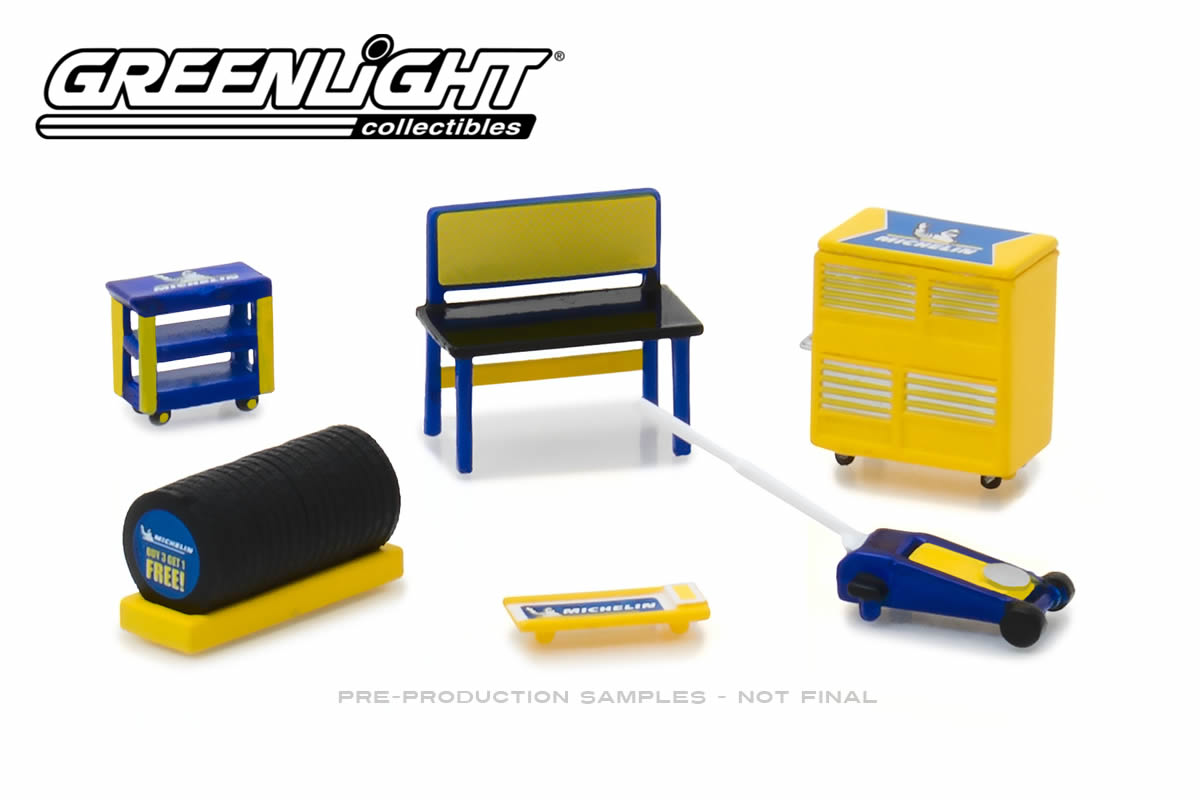 1:64 Garage Shop Tools - Michelin
