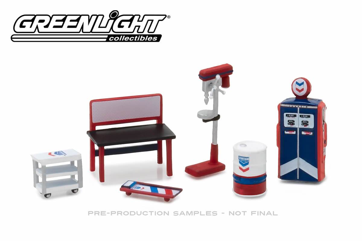 1:64 Garage Shop Tools - Standard Oil