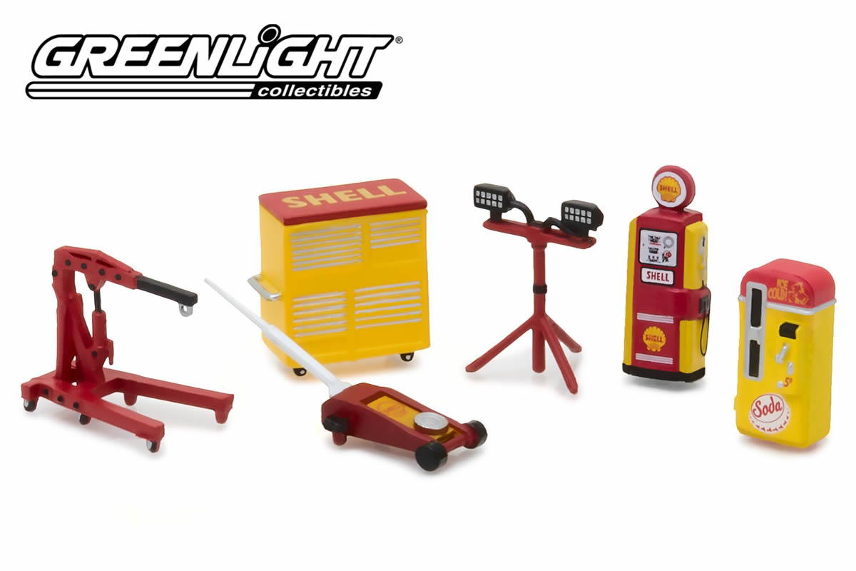 1:64 Garage Shop Tools - Shell Oil Series 2