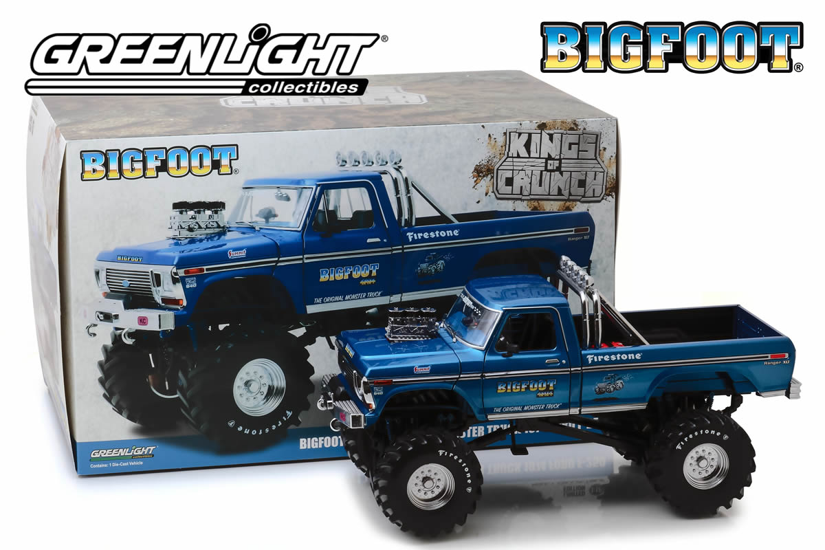 1:18 - Kings of Crunch Bigfoot #1 / 1974 Ford F-250 Monster Truck with 48-Inch Tires